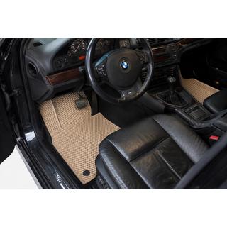 Коврики EVA (Бежевые) BMW 5 серия E39 1996-2003 гг. фото 1