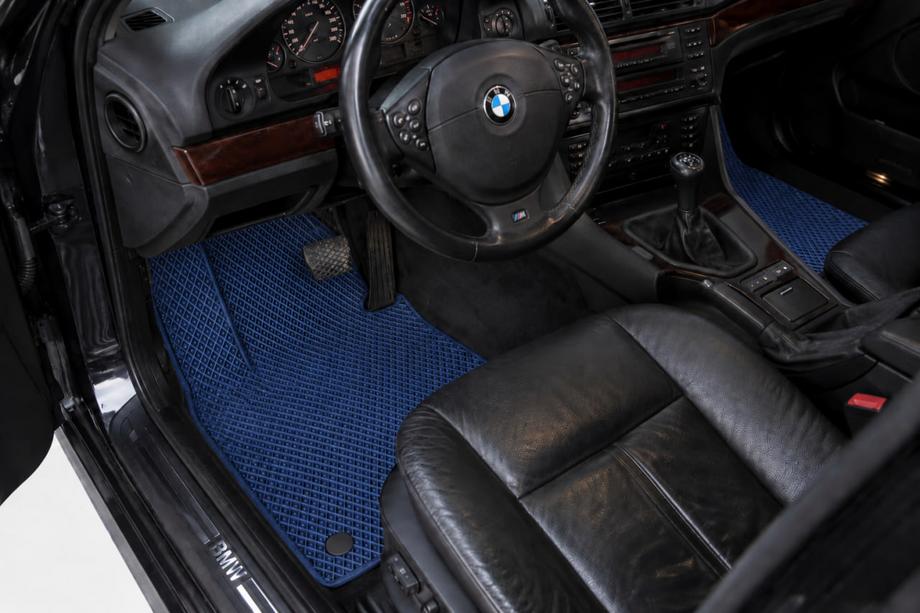 BMW 5 серия E39 1996-2003 гг. Коврики EVA (Синие) Image