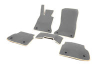 BMW 7 серия F01/F02 2008-2015 гг. Коврики EVA (для F02, Бежевые) фото 2