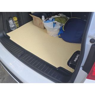 Коврик багажника (EVA, Бежевый) BMW X3 F25 2011-2018 гг. фото 1
