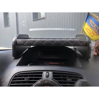 Полка на панель (Серая с серой строчкой) Renault Kangoo 2008–2020 гг. фото 3
