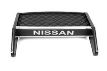 Nissan Primastar 2002-2014 гг. Полка на панель (2010-2014, Черная с черной строчкой) фото 2