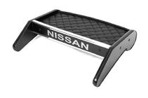 Nissan Primastar 2002-2014 гг. Полка на панель (2010-2014, Черная с черной строчкой) фото 1