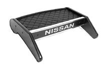 Nissan Primastar 2002-2014 гг. Полка на панель (2010-2014, Черная с черной строчкой) фото 3