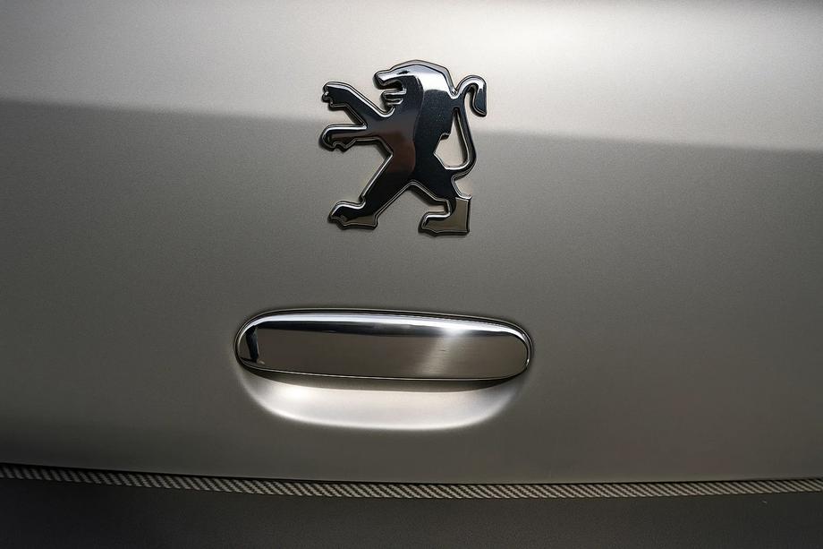 Peugeot 307 2001-2008 гг. Хром накладка на ручку багажника (нерж сталь) Image