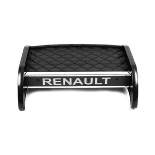 Полка на панель (Черная с черной строчкой) Renault Kangoo 2008–2020 гг. фото 2