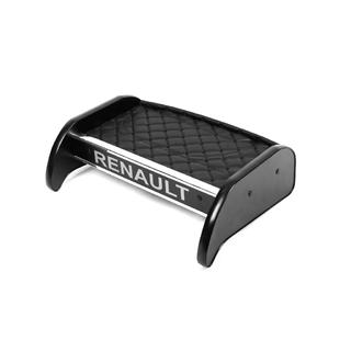 Полка на панель (Черная с черной строчкой) Renault Kangoo 2008–2020 гг. фото 1