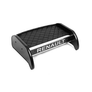 Полка на панель (Черная с черной строчкой) Renault Kangoo 2008–2020 гг. фото 3