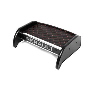 Полка на панель (Черная с красной строчкой) Renault Kangoo 2008–2020 гг. фото 1