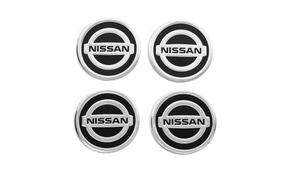 Nissan Наклейки на колпачки дисков V1 60мм (4шт) Image