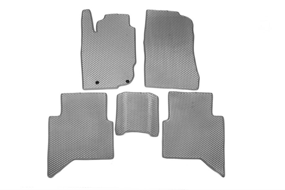 Toyota Hilux 2006-2015 гг. Коврики EVA (Серые) Image
