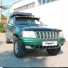 Jeep Grand Cherokee WJ 1999-2004 гг. Дефлектор капота (EuroCap) фото 4
