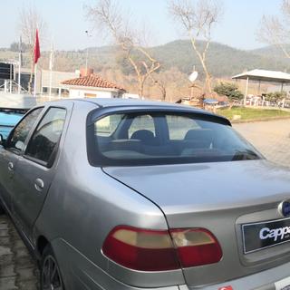 Бленда Заднего Стекла Sedan (EuroCap, ABS) Fiat Albea 2002-2012 гг. фото 2