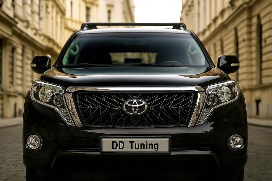 Toyota Land Cruiser Prado 150 2009-2023 гг. Решетка радиатора 2013-2017 (TRD) Фото 6