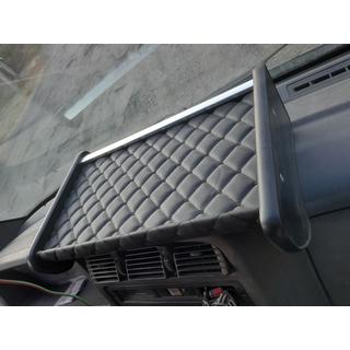 Полка на панель 1994-1999 (Черная с черной строчкой) Peugeot Boxer 1994-2006 гг. фото 2