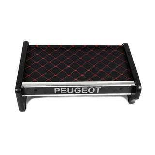 Полка на панель 1994-1999 (Черная с красной строчкой) Peugeot Boxer 1994-2006 гг. фото 2