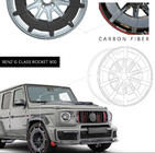 Mercedes G class W463 2018-2024 гг. Кованые диски из алюминия и карбона G900 (R24, комплект 4 шт.) фото 18