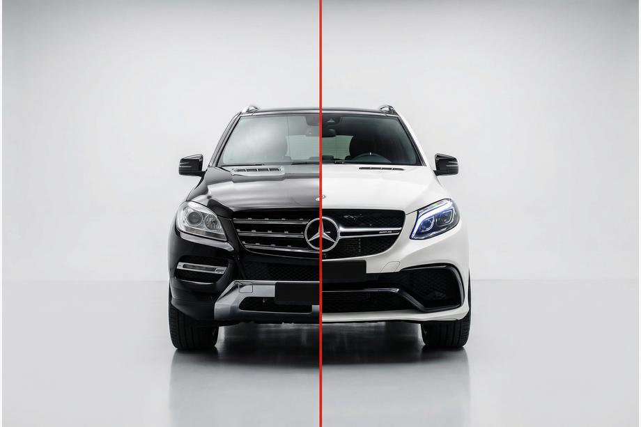 Mercedes GLE/ML class W166 2011-2018 гг. Комплект обвеса переделка ML в GLE AMG Image