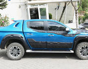 Fiat Fullback 2016- гг. Дверные молдинги EuroCap (6 шт, ABS) фото 7