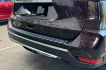 Nissan X-trail T32/Rogue 2014-2021 гг. Накладка на задний бампер EuroCap (2017-2021, ABS) фото 4