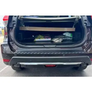 Накладка на задний бампер EuroCap (2017-2021, ABS) Nissan X-trail T32/Rogue 2014-2021 гг. фото 2