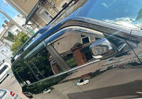 Lexus LX570/450d 2008-2022 гг. Ветровики с хромированным молдингом (4 шт, Niken) фото 3