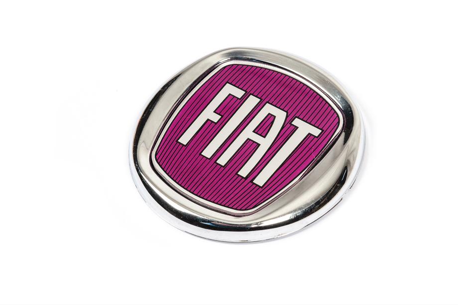 Fiat Эмблема (красная V2, самоклеящаяся) Фото 2