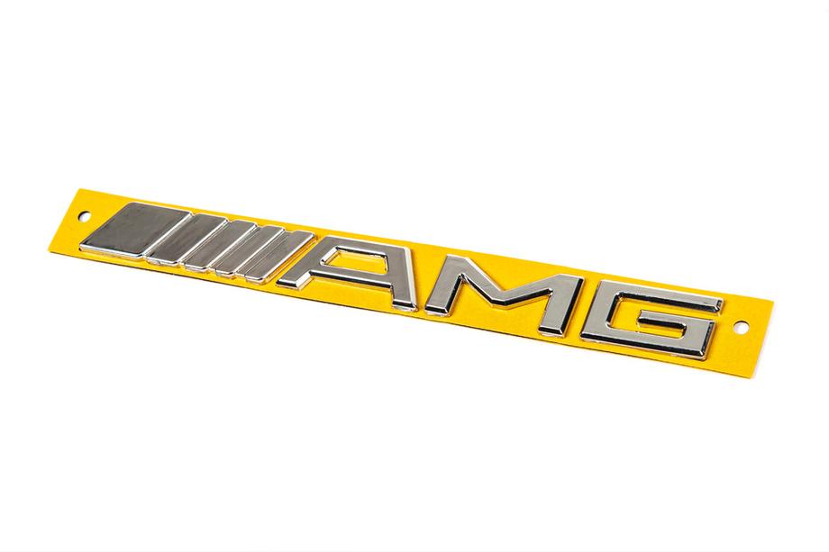 Mercedes-Benz Эмблема AMG (20см, ABS, хром) Image