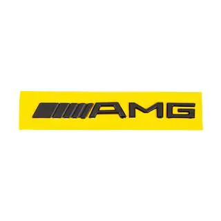 Эмблема AMG (20см, ABS, Черный) фото 2