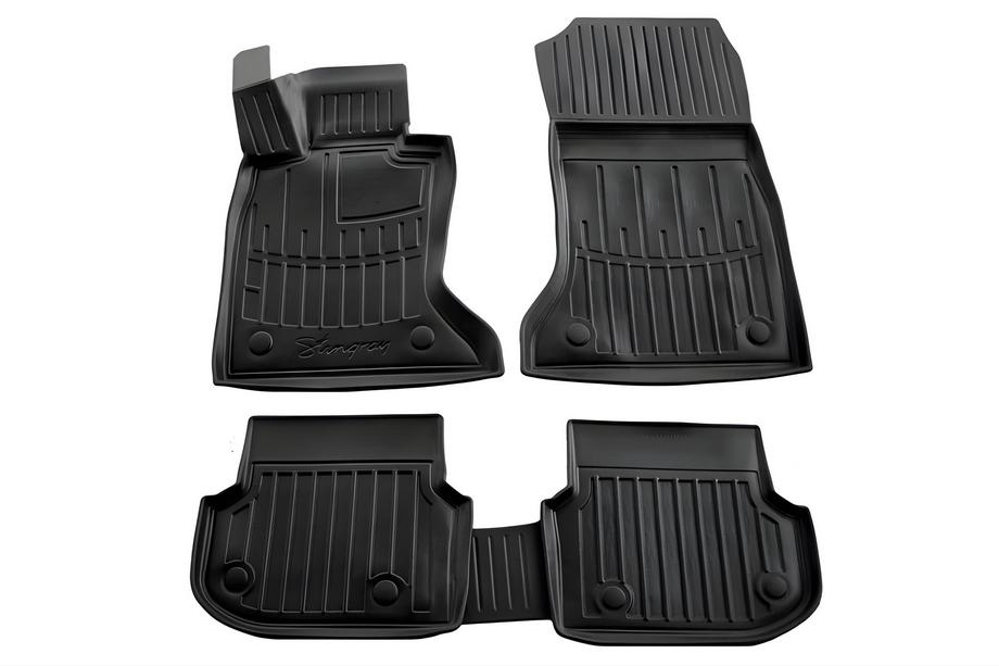 BMW 5 серия F10/F11 2010–2016 гг. Коврики резиновые Stingray 3D (2010-2013, 5 шт, полиуретан) Image