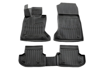 BMW 5 серия F10/F11 2010–2016 гг. Коврики резиновые Stingray 3D (2013-2016, 5 шт, полиуретан) фото 1