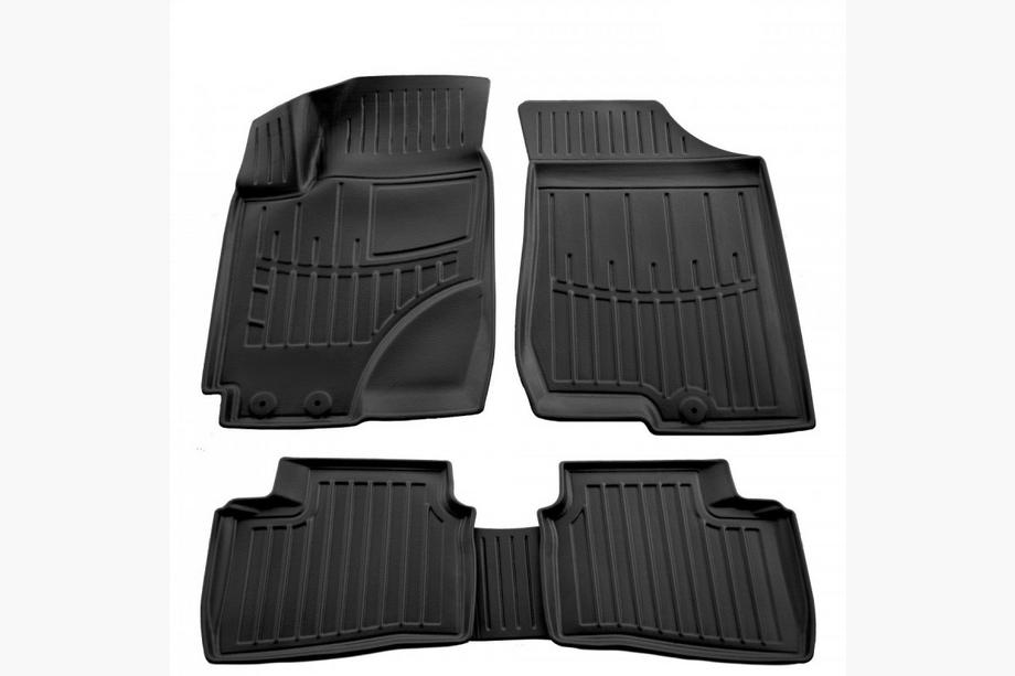 Hyundai Elantra (HD) 2006-2011 гг. Коврики резиновые Stingray 3D (5 шт, полиуретан) Image