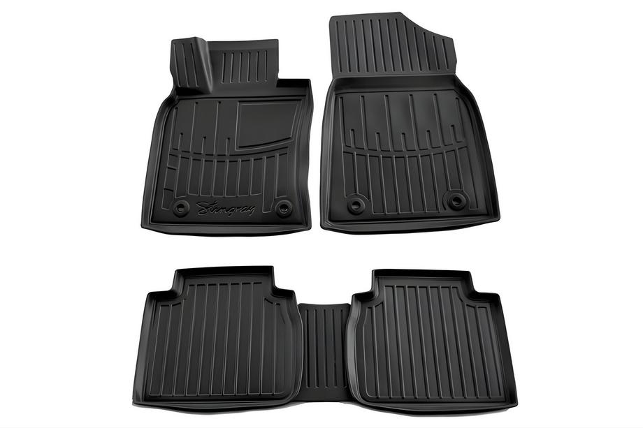 Kia Sportage 2004-2010 гг. Коврики резиновые Stingray 3D (4 шт, полиуретан) Image