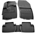 Mitsubishi Outlander 2006-2012 гг. Коврики резиновые Stingray 3D (5 шт, полиуретан) фото 5