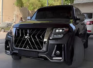 Mitsubishi Pajero Wagon IV 2006-2021 гг. Комплект обвеса Black Hawk фото 5