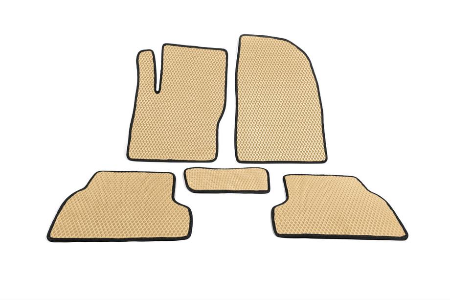 Ford Focus II 2008-2011 гг. Коврики EVA (Бежевые) Image