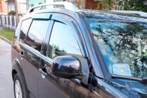 Peugeot 4007 2007-2013 гг. Ветровики на окна (4 шт, HIC) фото 5