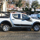 Mitsubishi L200 2006-2015 гг. Верхние Молдинги Дверей (4 шт, ABS) фото 4