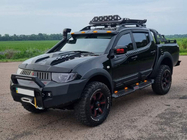 Mitsubishi L200 2006-2015 гг. Верхние Молдинги Дверей (4 шт, ABS) фото 10