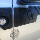 Volkswagen Amarok 2010-2022 гг. Верхние Молдинги Дверей (6 шт, ABS) фото 4