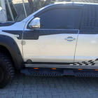 Volkswagen Amarok 2010-2022 гг. Верхние Молдинги Дверей (6 шт, ABS) фото 3