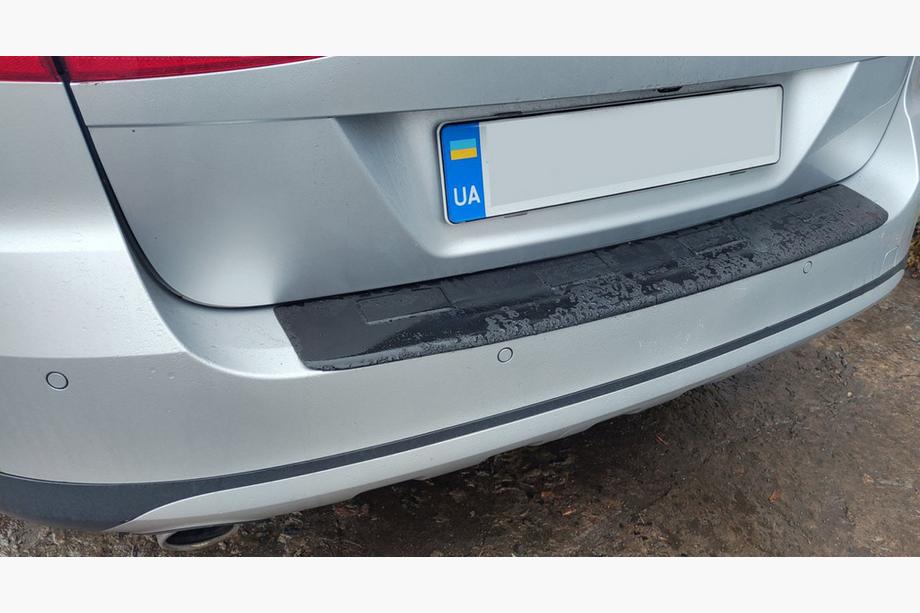 Volkswagen Passat B7 2012-2015 гг. Накладка на задний бампер Esa (SW, ABS) Image