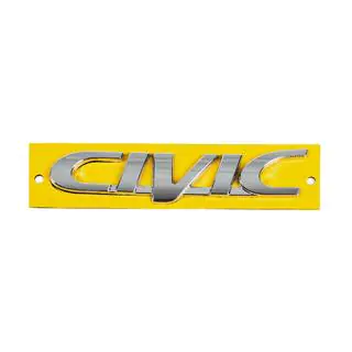 Надпись Civic (125мм x 25мм) Honda Civic 1995-2001 гг. фото 1