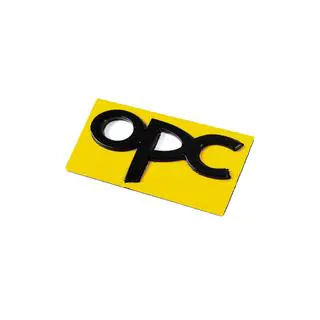 Эмблема OPC 36мм x 85мм (Черный) фото 2