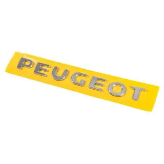 Надпись Peugeot 866609 (260мм x 25мм) Peugeot Partner Tepee 2008-2018 гг. фото 2