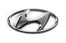 Hyundai I-20 2008-2012 гг. Эмблема 86300-1J500 (125 мм x 65 мм) фото 1