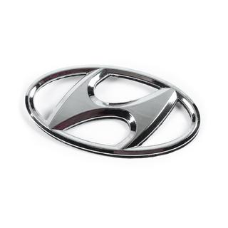 Эмблема 86300-1J500 (125 мм x 65 мм) Hyundai I-20 2008-2012 гг. фото 2