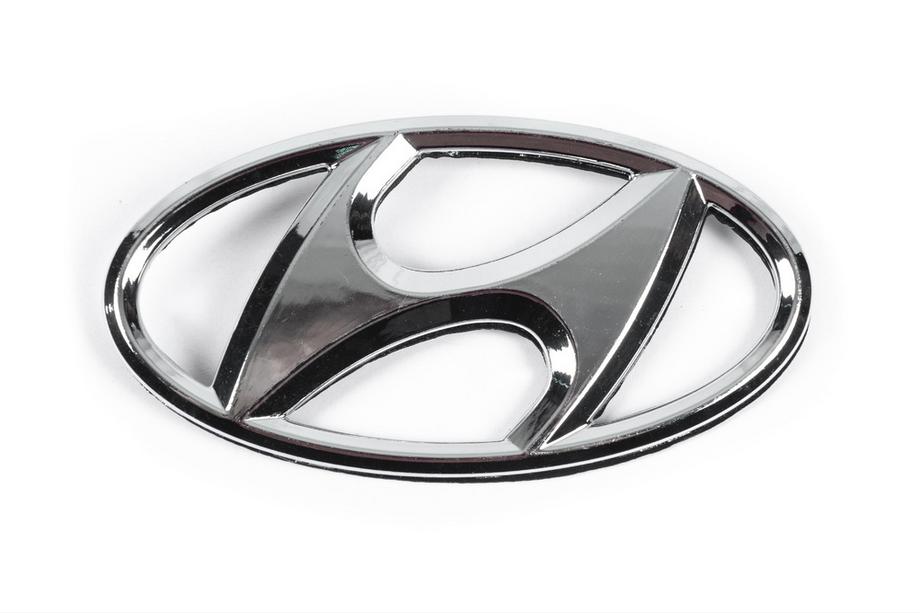 Hyundai I-20 2008-2012 гг. Эмблема 86300-1J500 (125 мм x 65 мм) Image