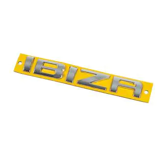 Надпись Ibiza (125 мм x 18 мм)