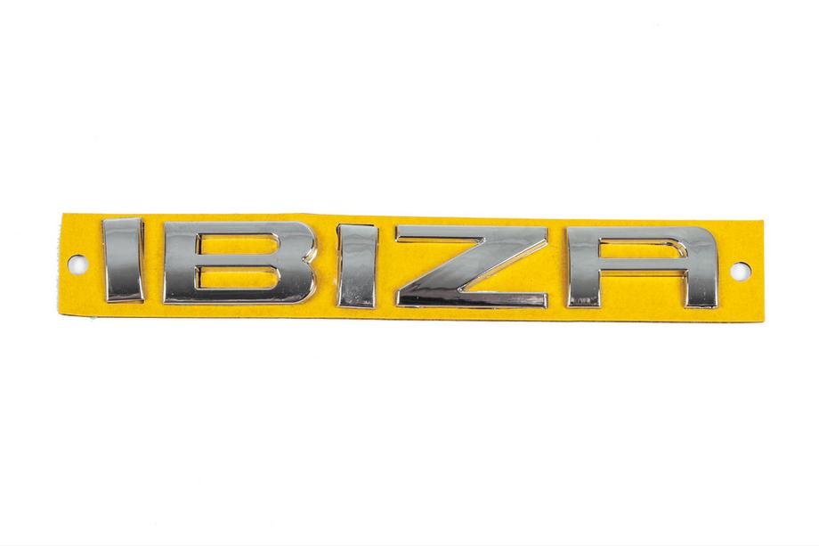 Seat Ibiza 2002-2009 гг. Надпись Ibiza (125 мм x 18 мм) Image